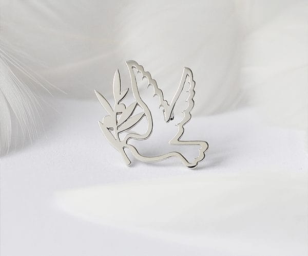 peacedove3 Peace dove Brooch