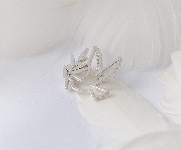 Peace dove Brooch