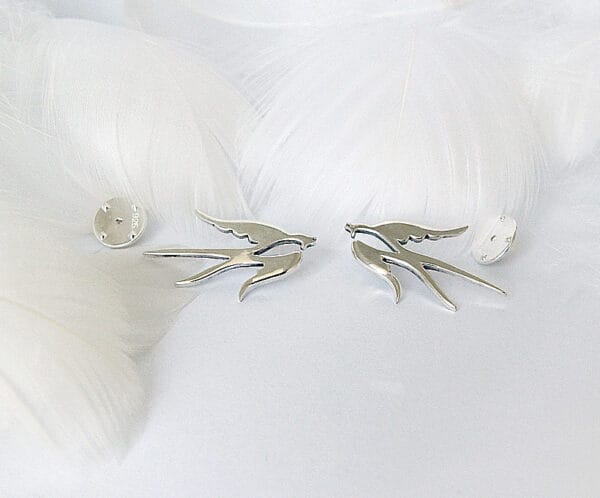 Happy couple swallow2 Happy couple swallow Brooch