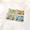 Four Seasons Imagery D1 The Four Seasons Imagery collection blends the Plique-à-jour enamel technique with the elegance of Chinese character aesthetics. The enamel shines like stained glass—translucent and ever-shifting with the light—evoking scenes of poetry and painting.