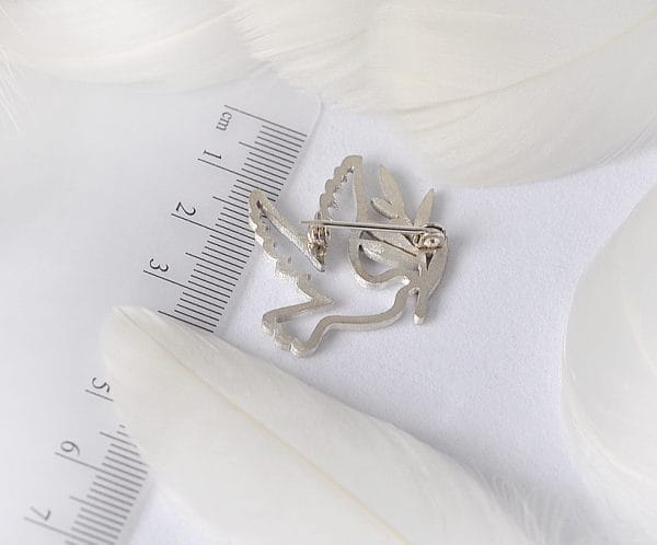 Peace dove Brooch
