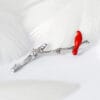Bird of hope brooch