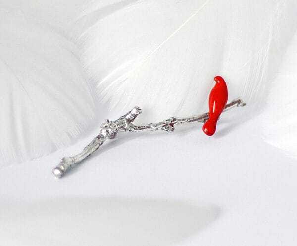 Bird of hope brooch