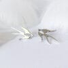 Happy couple swallow Brooch