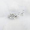 A delicate 925 sterling silver brooch set named "Spring Song," featuring a bird perched on a branch with musical notes, symbolizing the vitality and warmth of spring, crafted with fine details and artistic elegance.